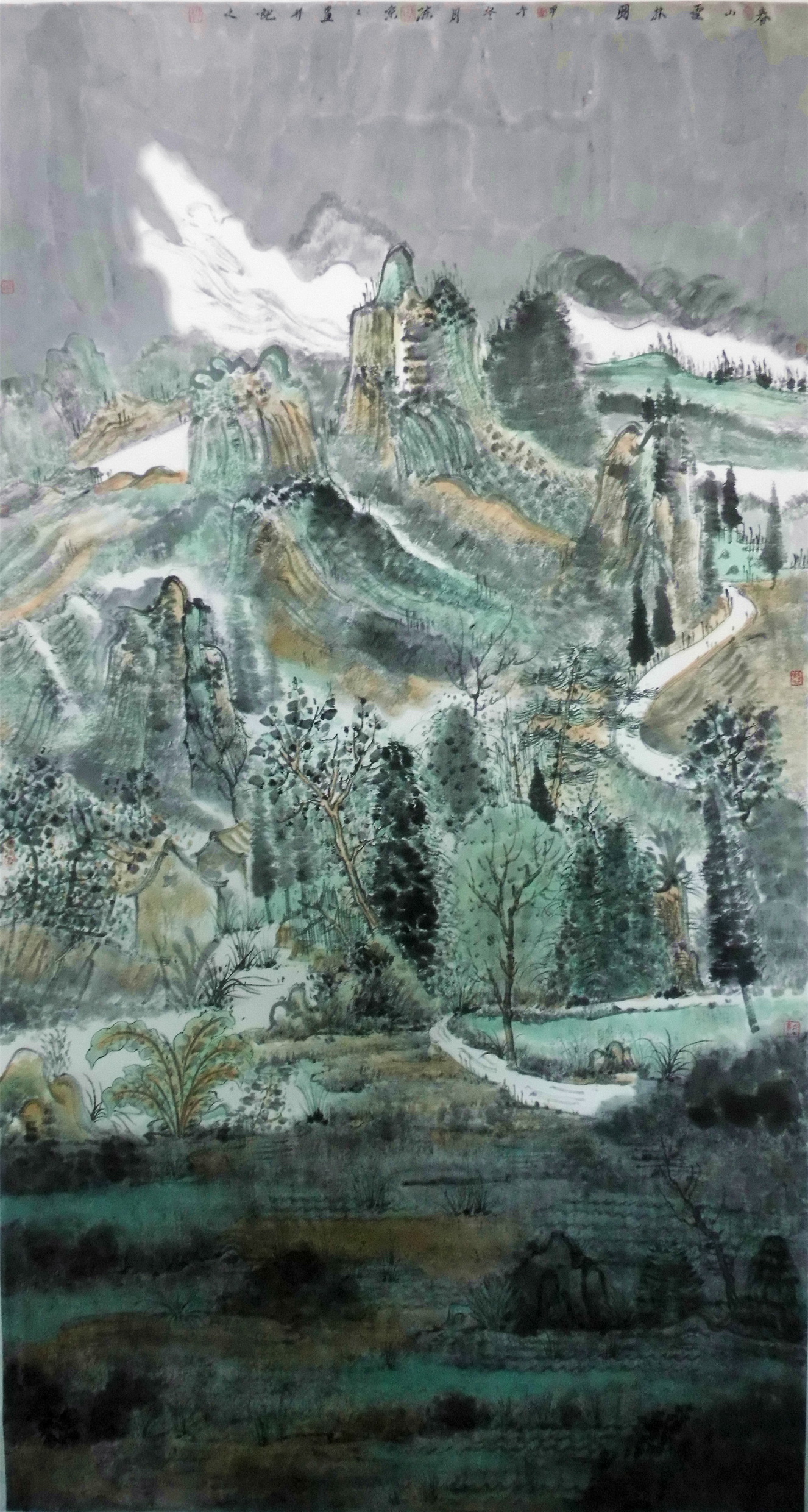 春山云林图六尺2