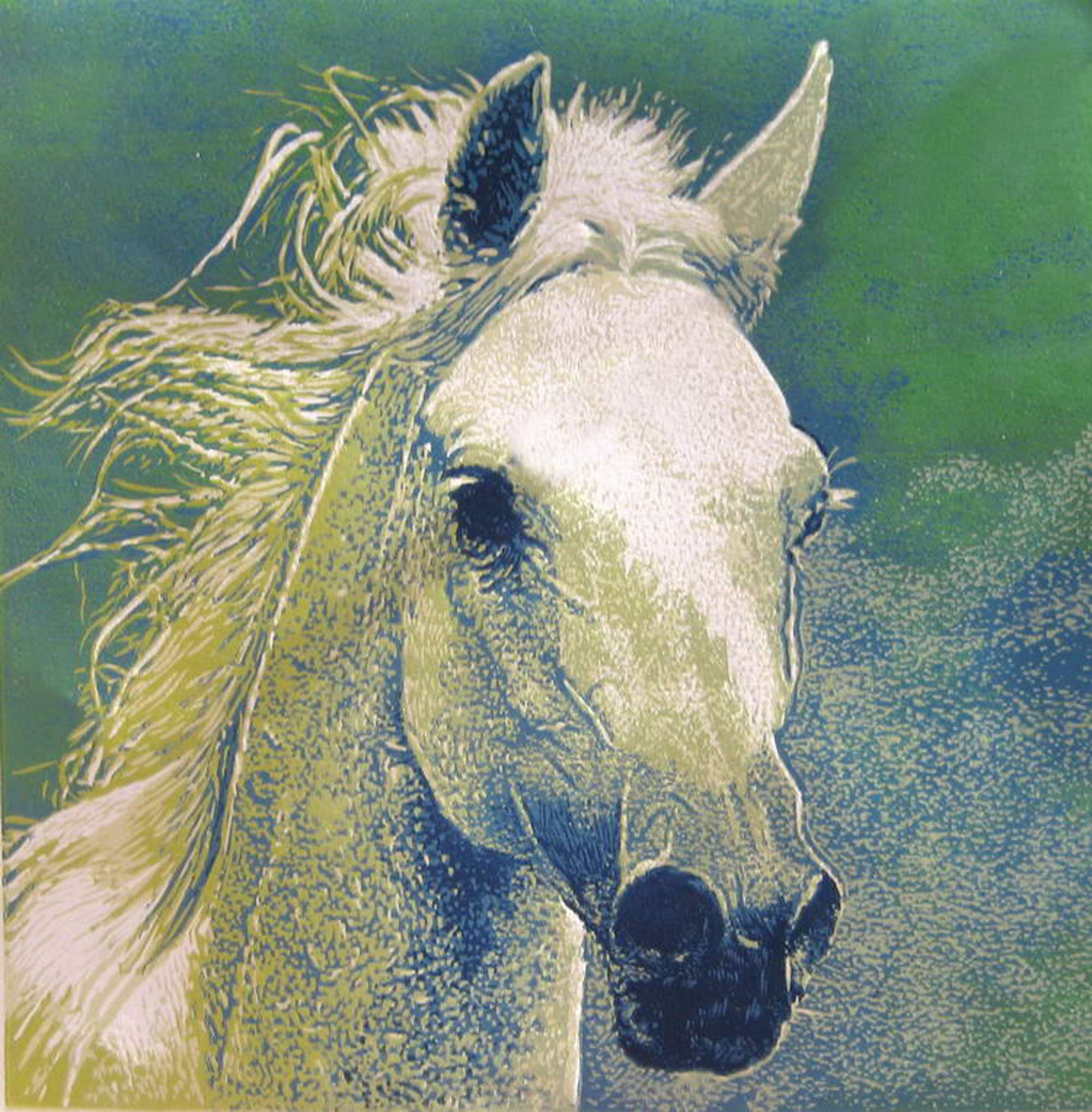 马_木版_版画_宝甄网