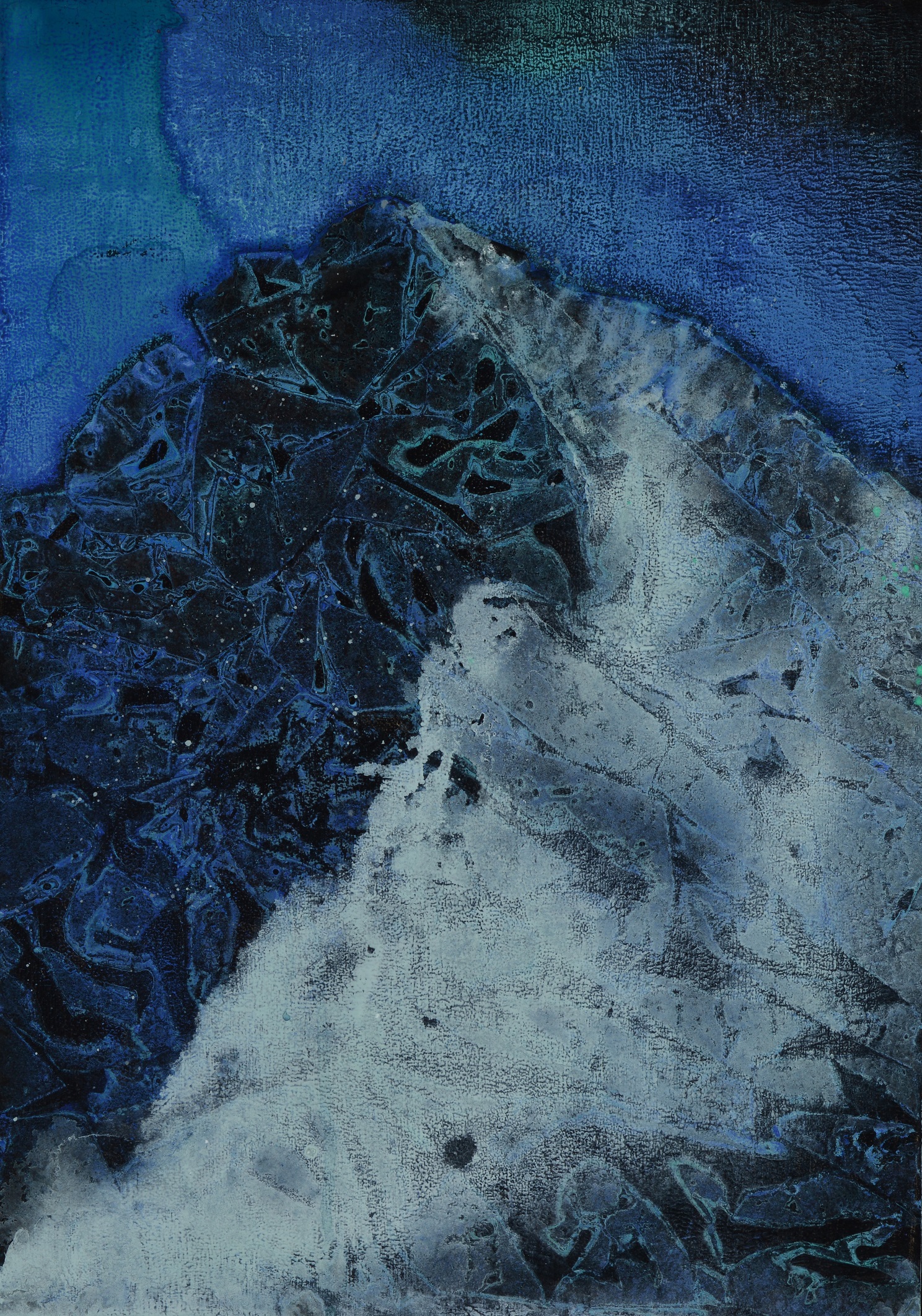 远山1_综合材料_油画_宝甄网