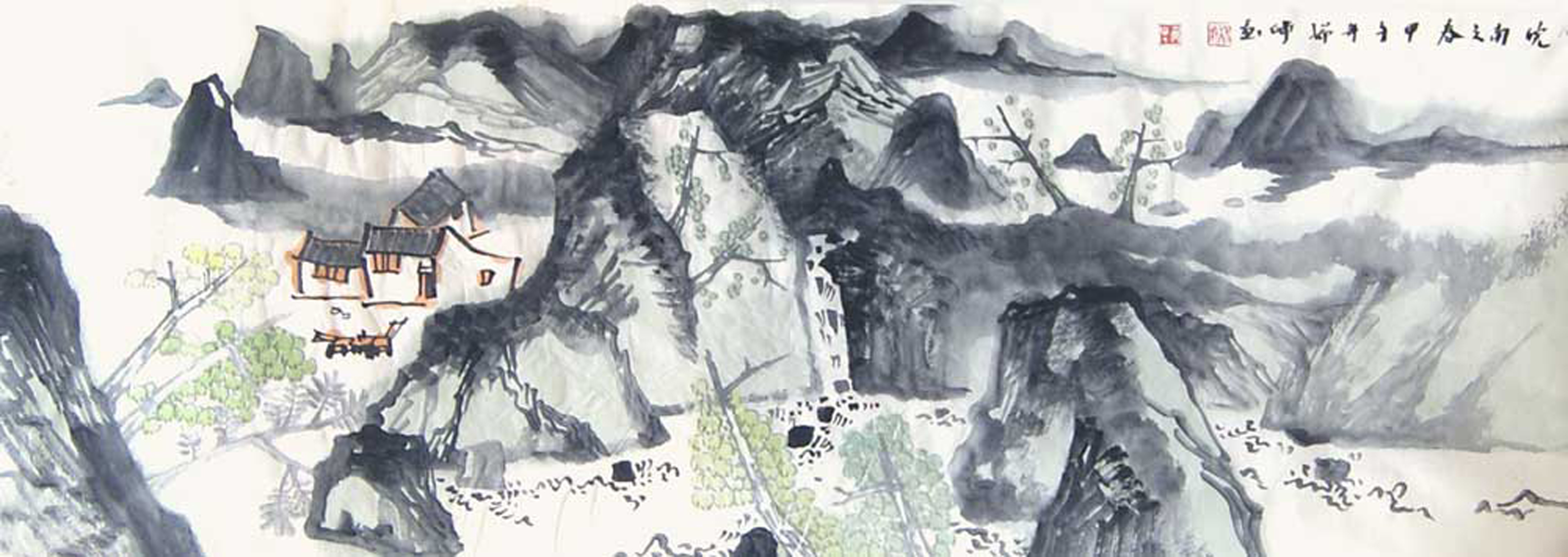 山水画家杨帅,帅画家,山水画家(第8页)_大山谷图库